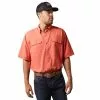 Ariat® Men's VentTEK™ Outbound Burnt Sienna Button Down Shirt 10043347