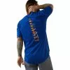 Ariat® Men's Rebar Workman USA Logo Royal Blue T-Shirt 10043560 -Wildwest Store S23 MNS WORK 10043560 back