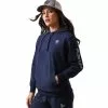 Ariat® Ladies R.E.A.L Navy Eclipse Logo Pullover Hoodie 10043446 -Wildwest Store S23 WMS WEST 10043446 front