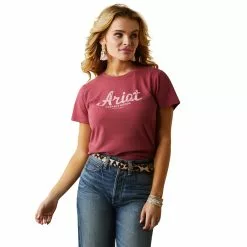 Ariat® Ladies R.E.A.L™ Durable Goods Earth Red T-Shirt 10043679