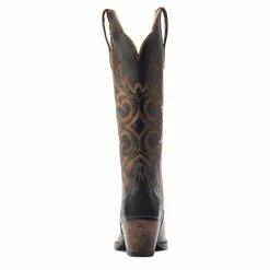 Ariat® Ladies Belinda StretchFit Beduino Black Western Boots 10044414 -Wildwest Store S23 WMS WEST 10044414 heel