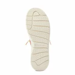 Ariat® Ladies Hilo Aloha Surfing Longhorn Print White Shoes 10044521 -Wildwest Store S23 WMS WEST 10044521 sole