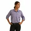 Ariat® Ladies Rebar Made Tough VentTEK DuraStretch™ Purple Shirt 10043563 -Wildwest Store S23 WMS WORK 10043563 front