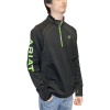 Ariat Men's Tek Team Black & Lime 1/2 Zip Sweatshirt 10039092 -Wildwest Store greenblackmenstwh