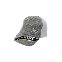 Ariat Infant Logo Heather Grey And White Cap A300008206